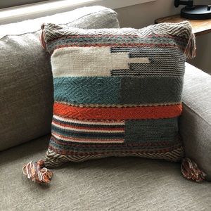World Market Desert Tapestry Throw Pillow